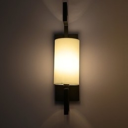 Moderne Amerikaanse Stijl Antieke Lamp Woonkamer Slaapkamer Hotelkamers Witte Stoffen Wandlamp