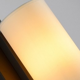 Moderne Amerikaanse Stijl Antieke Lamp Woonkamer Slaapkamer Hotelkamers Witte Stoffen Wandlamp