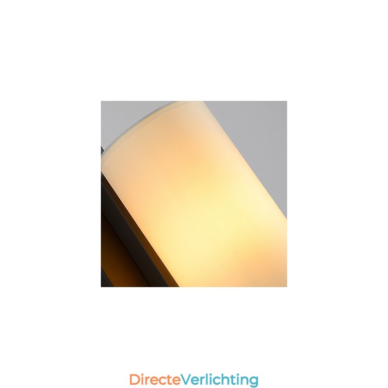 Moderne Amerikaanse Stijl Antieke Lamp Woonkamer Slaapkamer Hotelkamers Witte Stoffen Wandlamp