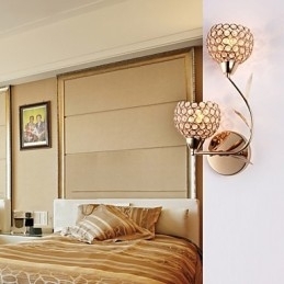 Wandlampen Lees Wandlampen Kristal Mini Stijl Modern Hedendaags Metaal