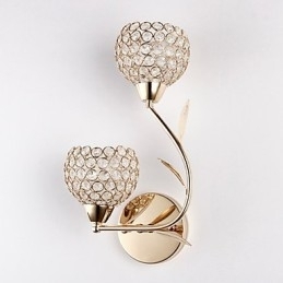 Wandlampen Lees Wandlampen Kristal Mini Stijl Modern Hedendaags Metaal