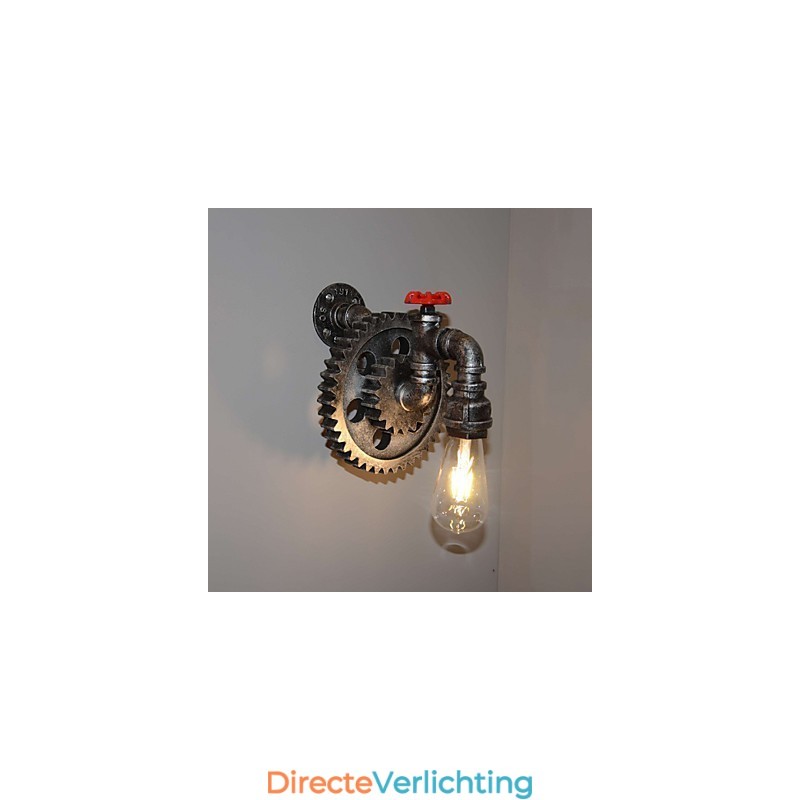 Creatieve ijzeren bar restaurant bar gangpad wandlamp wandlamp loft industriële uitrusting persoonlijkheid om de oude waterleidingen te doen