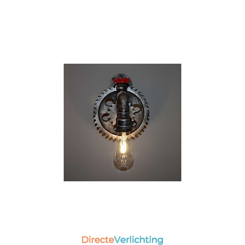Creatieve ijzeren bar restaurant bar gangpad wandlamp wandlamp loft industriële uitrusting persoonlijkheid om de oude waterleidingen te doen