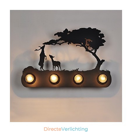 4 lampen Amerikaanse dorp pastorale LOFT stijl slaapkamer gangpad ijzer retro wandlampen 4 lampen Amerikaanse dorp pastorale LOFT stijl slaapkamer gangpad ijzer retro wandlampen