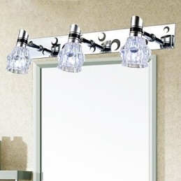 Nieuw aangekomen Wash Wall Lighting enkele kleur witte lamp voor spiegelfront hardware metalen plaat badkamer wandlamp
