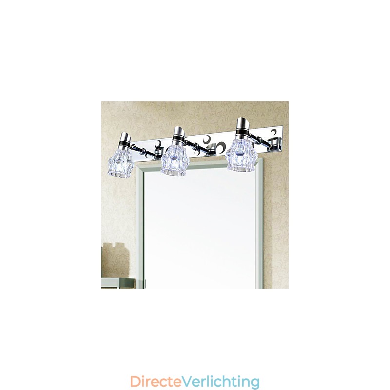 Nieuw aangekomen Wash Wall Lighting enkele kleur witte lamp voor spiegelfront hardware metalen plaat badkamer wandlamp
