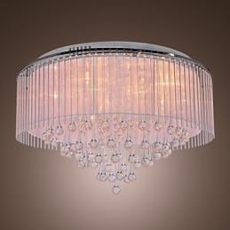 Moderne eigentijdse kristal gegalvaniseerde inbouw