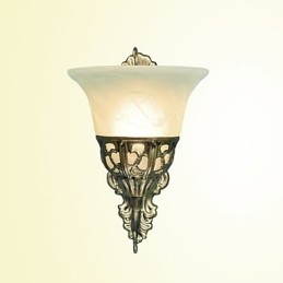 Europese wandlampen Metaalmateriaal Plating Brons Verlichting Met Nachtkastje Woonkamer Voorkant Spiegel Balkonlamp