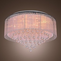 Moderne eigentijdse kristal gegalvaniseerde inbouw