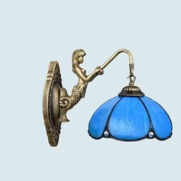 Europese gecontracteerde landelijke creatieve smeedijzeren wandlamplampen