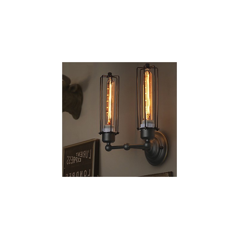 Loft Amerikaans Land Retro IJzeren Wandlamp Kunst Industrie Verlichting