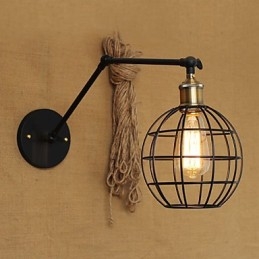 Wandlampen Schommellampen Leeswandlampen Mini Stijl Rustieke Lodge Metaal