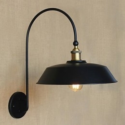 Creatieve Amerikaanse Landelijke IJzeren Retro Ronde Industriële Woonkamer Balkon Gangpad Trap Kamer Decoratie Lamp