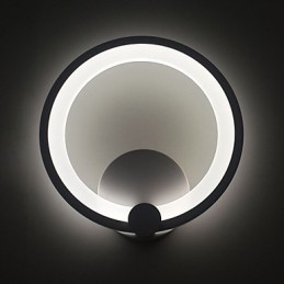 Wandlampen Modern Dia. 27CM Ring Hedendaags Metaal Acryl 90 240V