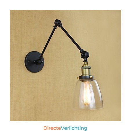 De lange arm van de glazen wand IJzer Industrieel Creatief Telescopisch Slaapkamer Retro Nostalgisch Restaurant Opvouwbaar Gangpad De lange arm van de glazen wand IJzer Industrieel Creatief Telescopisch Slaapkamer Retro Nostalgisch Restaurant Opvouwbaar Gangpad