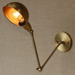 De lange arm van de Amerikaanse industriële stijl dubbele hoogwaardige decoratieve wandlamp
