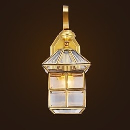 Buitenlamp Tuinlamp Buitenlamp Volledig Koperen Lamp B