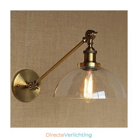 De Iron Glass Bronze Brass Arm Stijl Retro Creatieve Amerikaanse Landelijke Hal Slaapkamer Wandlamp De Iron Glass Bronze Brass Arm Stijl Retro Creatieve Amerikaanse Landelijke Hal Slaapkamer Wandlamp