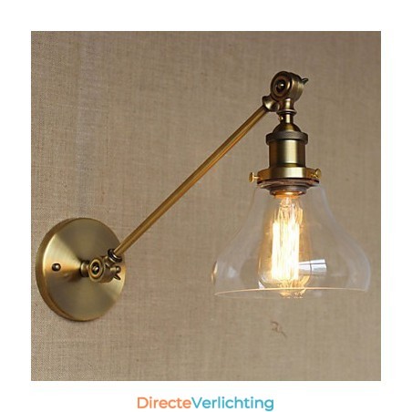 De Iron Glass Bronze Brass Arm Stijl Retro Creatieve Amerikaanse Landelijke Hal Slaapkamer Wandlamp De Iron Glass Bronze Brass Arm Stijl Retro Creatieve Amerikaanse Landelijke Hal Slaapkamer Wandlamp