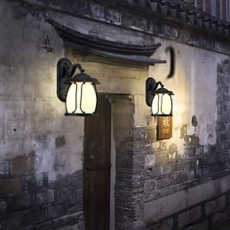 Buiten Europa Type Herstellen van oude manieren Is waterdicht Creatieve Amerikaanse wandlampverlichting