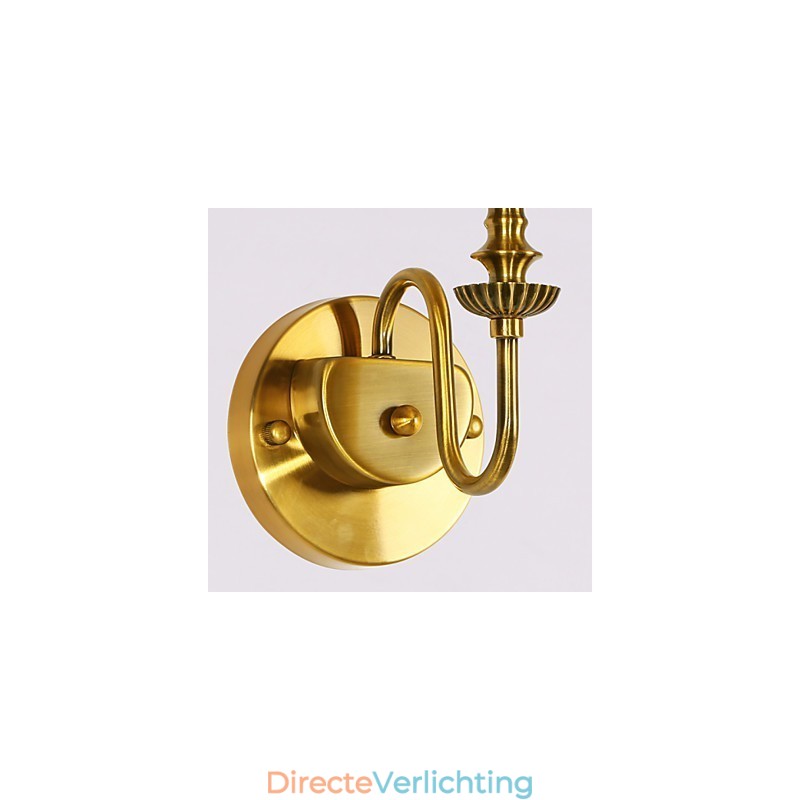 Klassieke slaapkamer wandlampen Eenvoudige metalen woonkamer wandlamp Bar Café Hal Balkon wandlamp