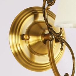 Klassieke slaapkamer wandlampen Eenvoudige metalen woonkamer wandlamp Bar Café Hal Balkon wandlamp