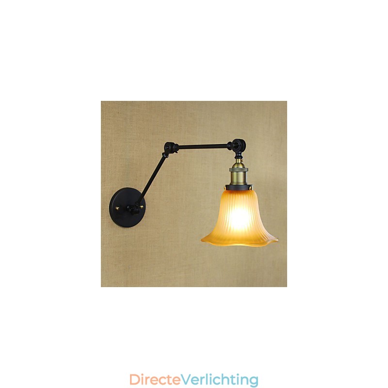 Wandlampen Badkamerverlichting Buitenwandlampen Leeswandlampen Rustieke Lodge Metaal