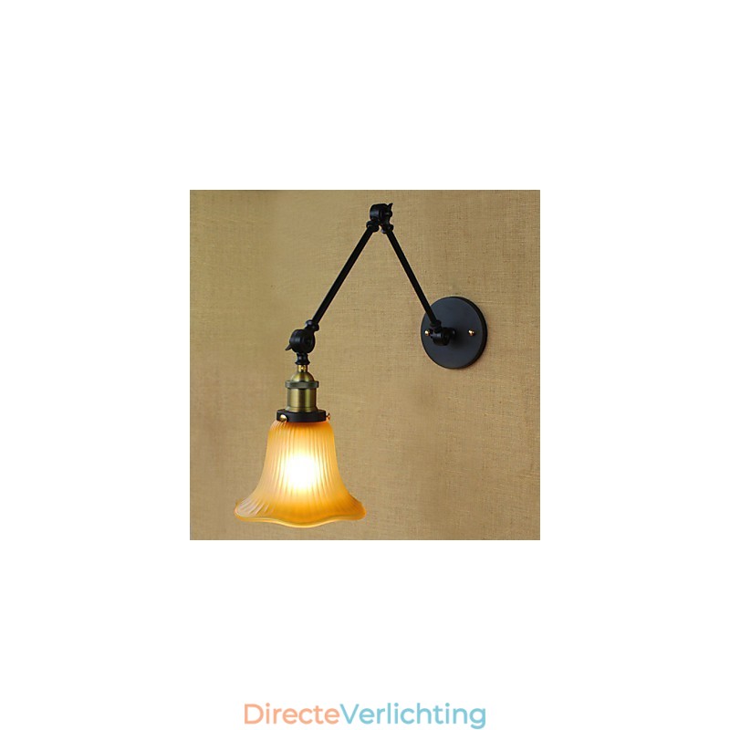 Wandlampen Badkamerverlichting Buitenwandlampen Leeswandlampen Rustieke Lodge Metaal