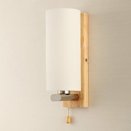 Wandlampen Modern Hedendaags Hout Bamboe