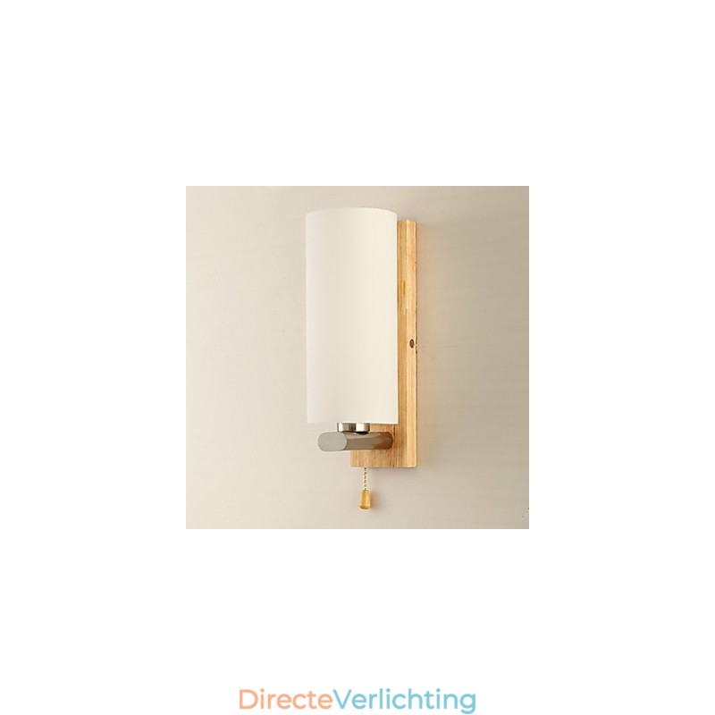 Wandlampen Modern Hedendaags Hout Bamboe