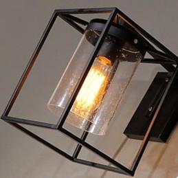 Amerikaanse landelijke persoonlijkheid Loft Nordic gecontracteerde stijl regendruppel bubbel glazen wandlamp