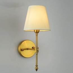 Klassieke slaapkamer wandlampen Eenvoudige metalen woonkamer wandlamp Bar Café Hal Balkon wandlamp