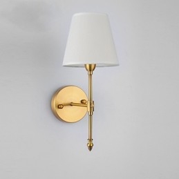 Klassieke slaapkamer wandlampen Eenvoudige metalen woonkamer wandlamp Bar Café Hal Balkon wandlamp