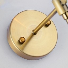 Klassieke slaapkamer wandlampen Eenvoudige metalen woonkamer wandlamp Bar Café Hal Balkon wandlamp