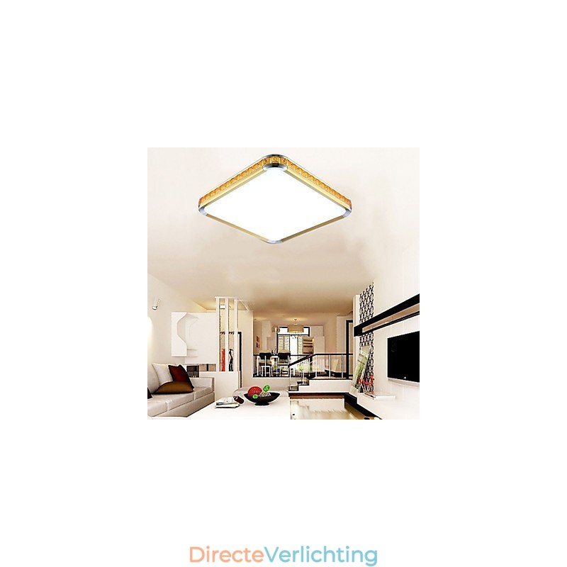 Inbouwlamp Luxe Modern Acryl met Licht Verstelbaar Goud Of Zilver Kan kiezen