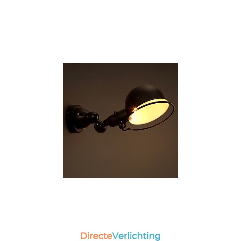 De creatieve industrie opvouwbare persoonlijkheid retro gang wandlamp verlichting