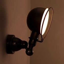 De creatieve industrie opvouwbare persoonlijkheid retro gang wandlamp verlichting