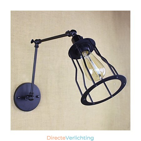 Stijl Bed Hotel Eestaurant Project Iron Arm Dubbel Retro Vintage Zwarte Riem Wandlamp Schakelaar Stijl Bed Hotel Eestaurant Project Iron Arm Dubbel Retro Vintage Zwarte Riem Wandlamp Schakelaar