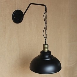Eenvoudige en creatieve persoonlijkheid Wandlamp Industrieketen Amerikaanse retro ijzeren gangpad Slaapkamer nachtkastje wandlamp