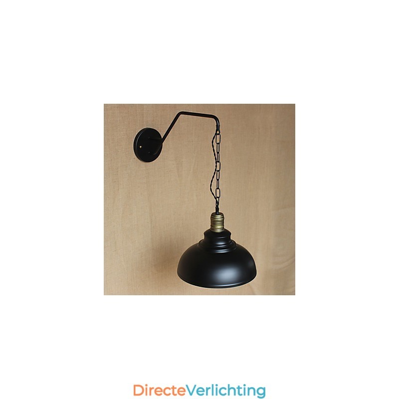 Eenvoudige en creatieve persoonlijkheid Wandlamp Industrieketen Amerikaanse retro ijzeren gangpad Slaapkamer nachtkastje wandlamp