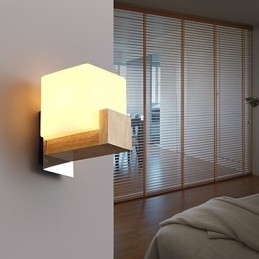 Wandlampen Mini Stijl Modern Hedendaags Hout Bamboe