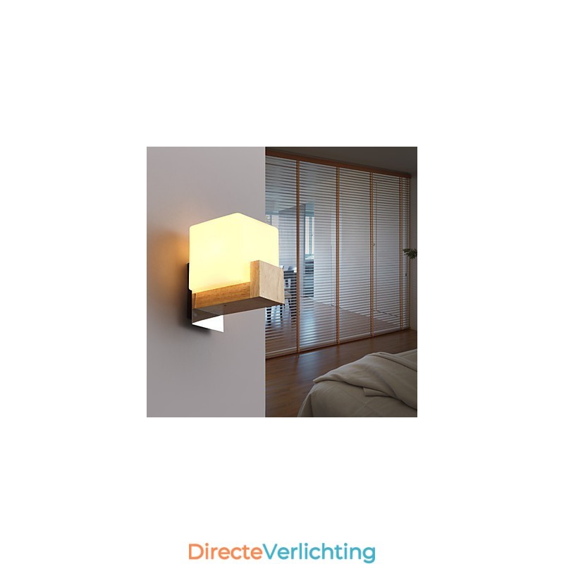 Wandlampen Mini Stijl Modern Hedendaags Hout Bamboe