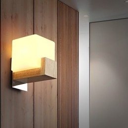 Wandlampen Mini Stijl Modern Hedendaags Hout Bamboe