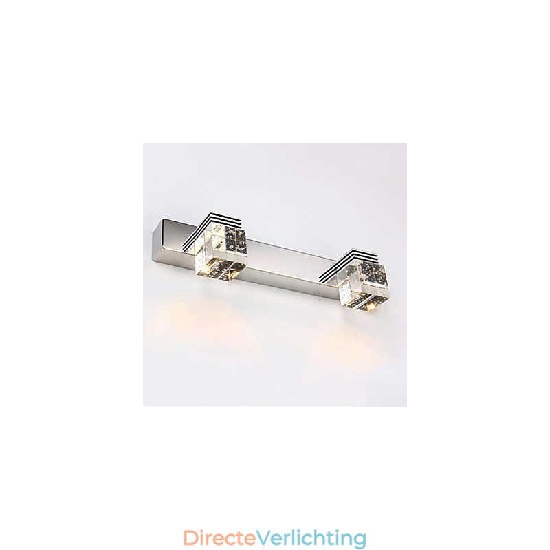 Wandlampen Badkamerverlichting Wandwassers Kristal Mini Stijl Modern Hedendaags Metaal