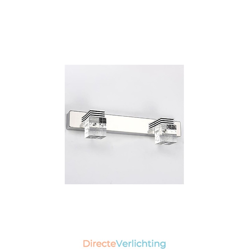 Wandlampen Badkamerverlichting Wandwassers Kristal Mini Stijl Modern Hedendaags Metaal