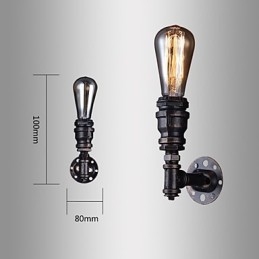 Retro Metalen Nachtkastjes Wandlamp Dorp Pastorale Woonkamer Wandlampen Eetkamer Wandlamp