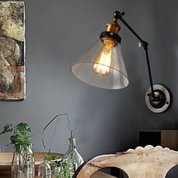 Creatieve landelijke loft retro Titan Section dubbele wandlamp