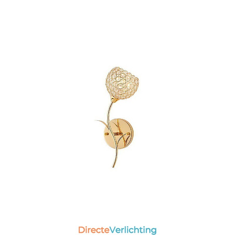 Minimalistische moderne kristallen wandlamp