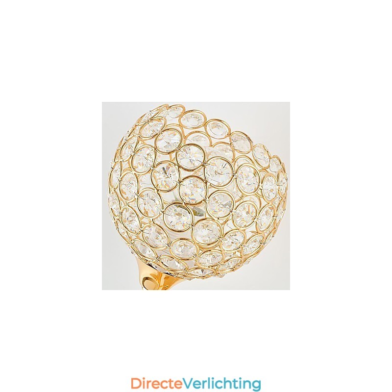 Minimalistische moderne kristallen wandlamp