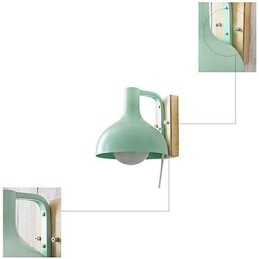 Wandlampen Modern Hedendaags Hout Bamboe